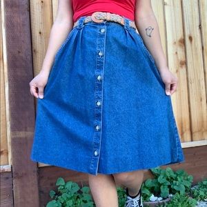‼️SOLD‼️VINTAGE JEAN SKIRT 💖